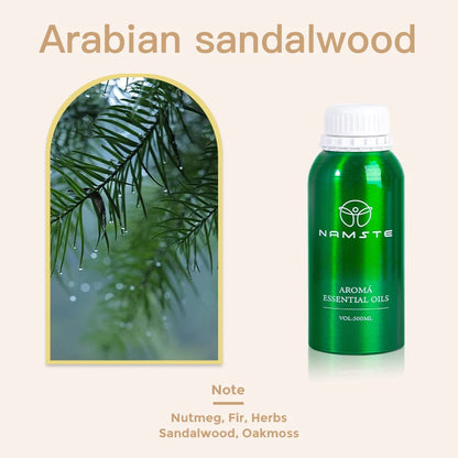 Namste Wood Santal 500ML Perfume Essential Oils Aroma Diffuser Home Fragrance Air Purifier Eight Times Concentrated Essence
