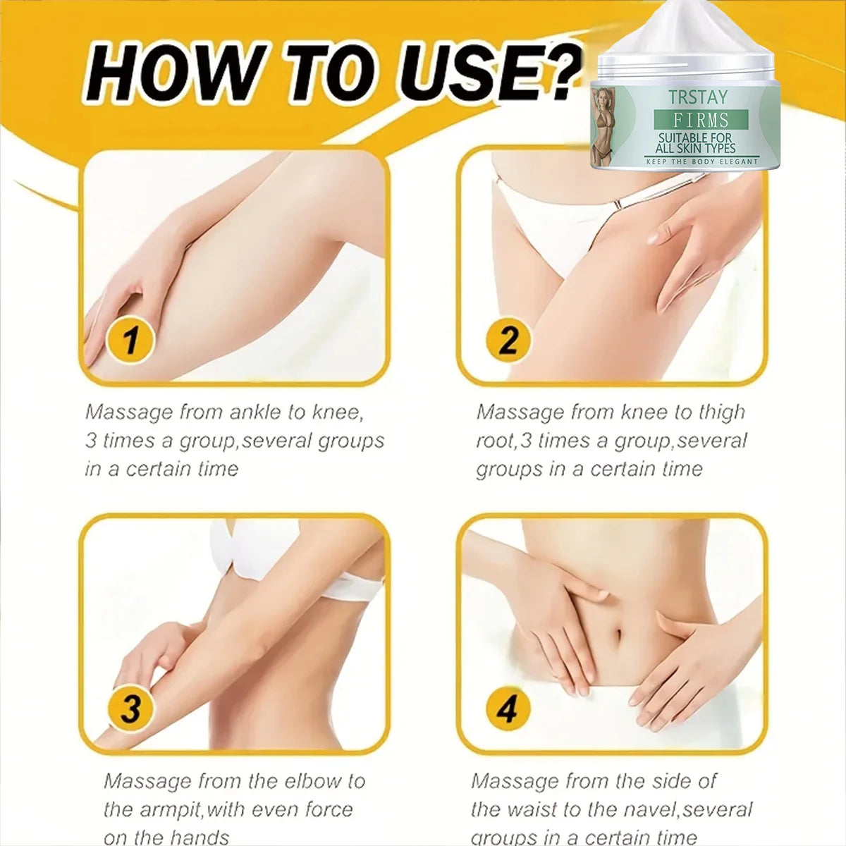 Body Slimming Cream Lose Weight Slimming Cellulite Massage Cream Health Promote Fat Burn Thin Waist Stovepipe Body Care Cream
