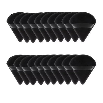 10PCS Puff Triangle Makeup Beauty Sponge Puff Triangle for Powder Makeup Blender Finger Puff Make Up Accessories Cosmetics PF03