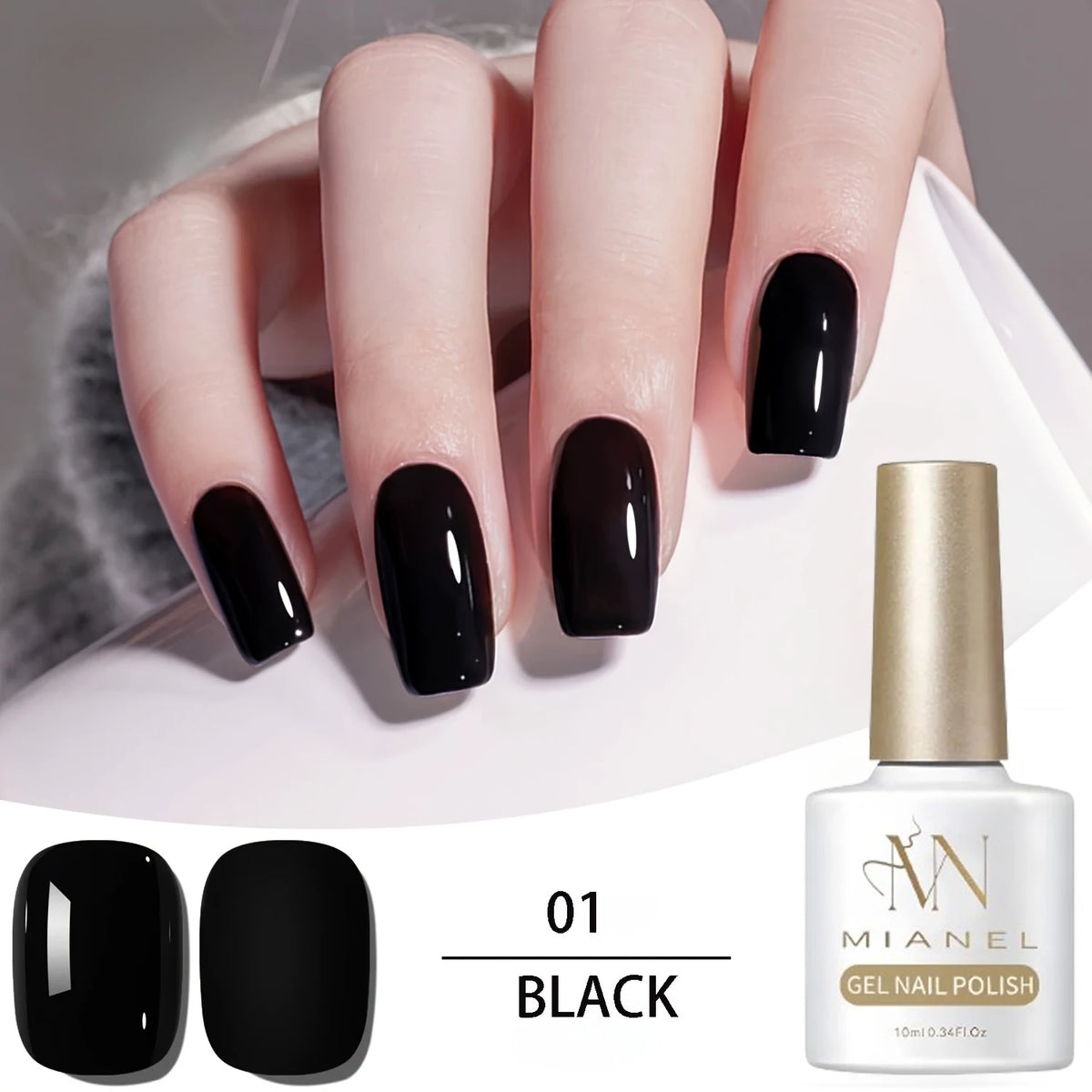 MIANEL 2026 Summer Trend Nude Pink Cat Eye Gel Nail Polish Soft Brightening Transparent Peach Pink with Glass Bead