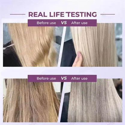 300Ml Color Fixing Purple Shampoo Lock Color Cover Gray Hair Fade Yellow After Bleach Hair Dye Long Lasting Non-irritating Care