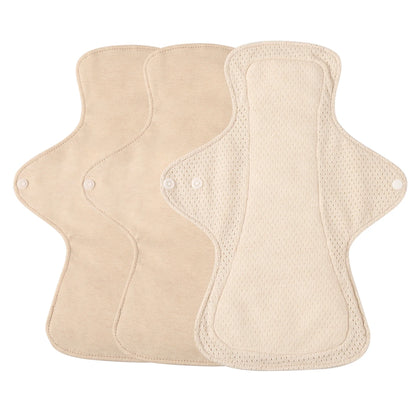 AIO Washable Incontinence Pads, Leak Proof Reusable Sanitary Pads for Women, Urine Proof Period Underwear Pads 3PCS Wholesale
