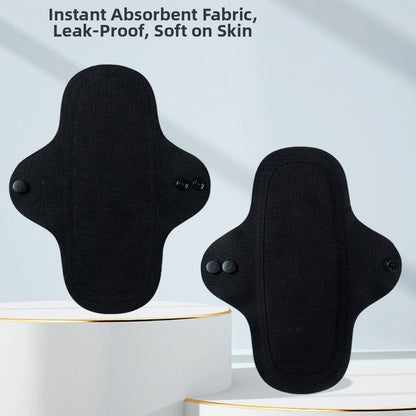 Gasket Washable Menstrual Cloth Pads Seamless Reusable Sanitary Napkin Soft Pure Cotton Nursing Pad for Women Adult Elderly