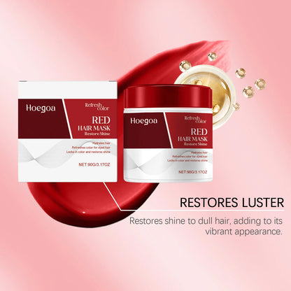Color Boosting Conditioner Neutralizes Brass Yellow Tones Fade After Bleach Hair Dye Color Depositing Hair Mask For Red Brown