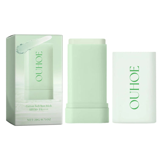 Cotton Soft Sun Stick Protector Solar Matte SPF50 Anti UV Isolation Moisturizer Refresh Lightweight Sunblock Face Body Sunscreen