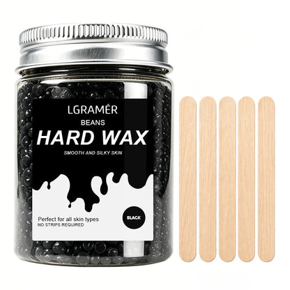80g/380g Hard Wax Beans,Heating Hard Waxing Painless Hair Removal,Depilatory Wax Beads For Leg Armpit Full Body,Non-irritating