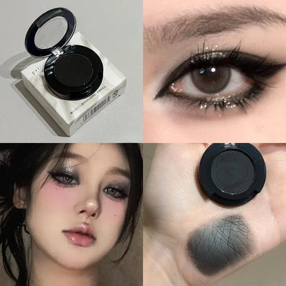 Eyeshadow Matte Red Black White Brighten Highlighter Eye Shadow Palette Lasting Shimmer Highly Pigmented Monochrome Eyes Makeup