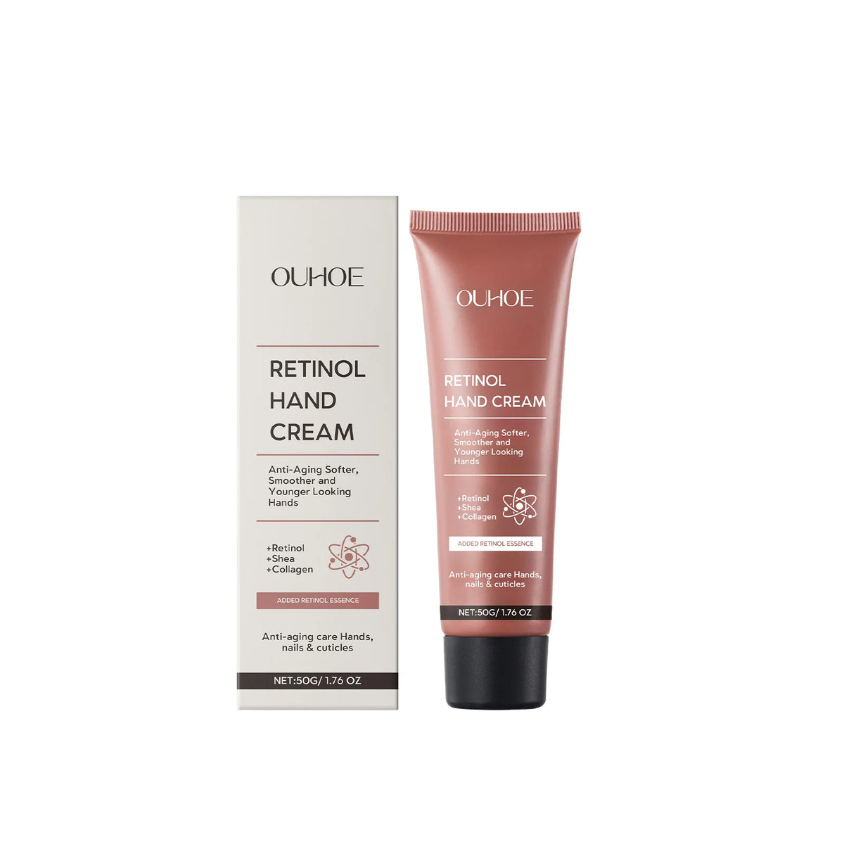 Retinol Firming Hand Care Cream Lasting Hydration Moisturizing Reduce Fine Lines Smooth Rough Skin Beauty Dry Hands Repair Cream