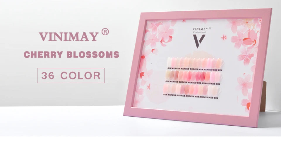VINIMAY France Gel Nail Polish Vernis Semi Permanant UV Soak Off Gelpolish Nail Art Gel Polish Primer Manicure Nails Gel Lacque