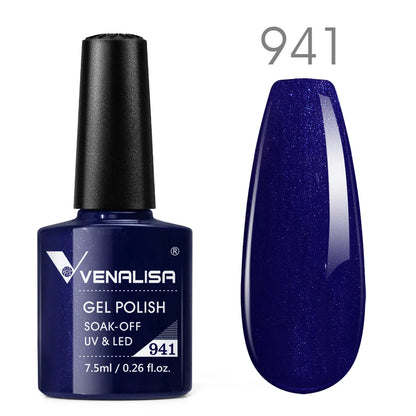 Venalisa Neon Nail Gel Polish Super Gorgeous Summer Color Nail Manicure 7.5ml Semi Permanent Soak off UV LED Nail Gel Varnish