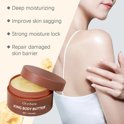 Shea Butter Moisturizing Cream Soft Smooth Skin Care Nourishing Body Butter Intense Hydration for Dry & Rough Skin Body Care