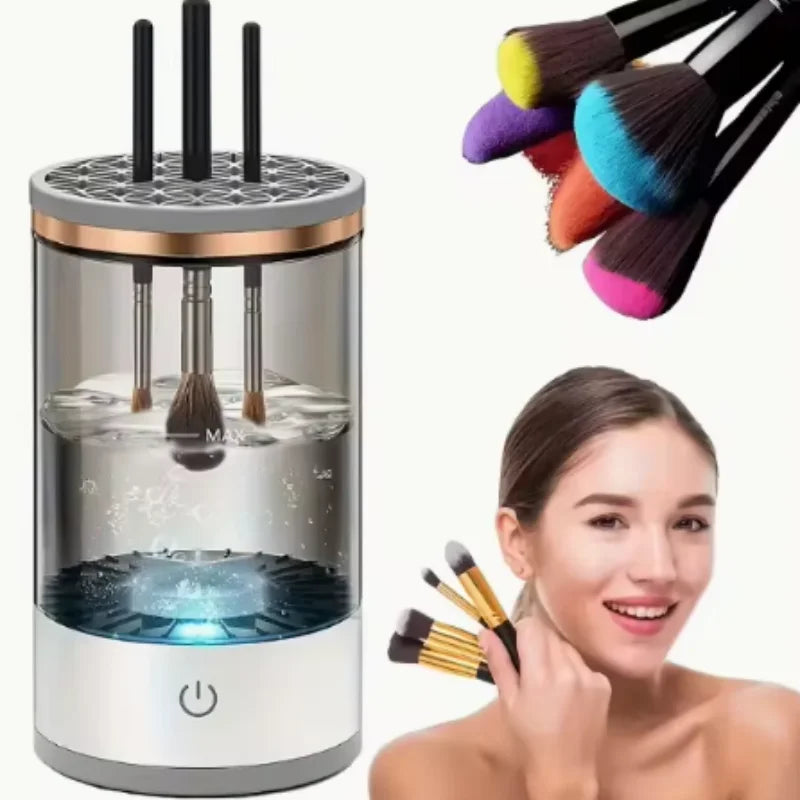 Smart Electric Makeup Brush Cleaning Machine USB Powered Automatic Fast Deep Cleaner For Cosmetic Beauty Brushes