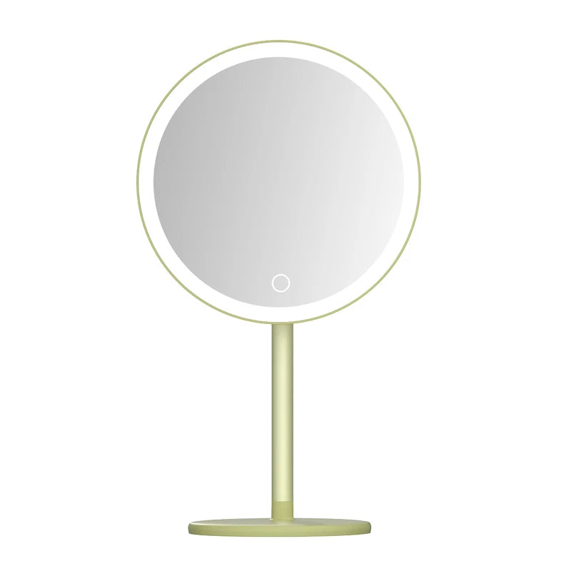 DOCO Makeup Mirror Desktop Adjustable LED Light High Quanlity Metal Texture Perfect for Gift Giving