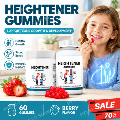 Bone Health Capsules Gummies Natural Height Growth Supplement for Kids Teens and Adults To Increase Bone Strength 60 Capsules