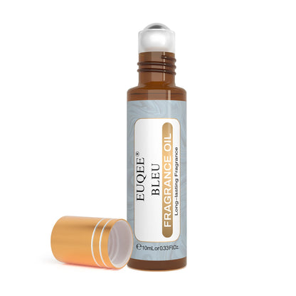 EUQEE Men's Aroma Essential Oil with Roller, Dragons Blood Sweet Tobacco Leather Fragrance Oil for Making Perfume Aromatic Spray