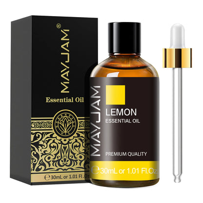 MAYJAM 30ML Essential Oil For Diffuser Lavender Eucalyptus Jasmine Vanilla Sandalwood Patchouli Lemon Rose Chamomile Aroma Oil