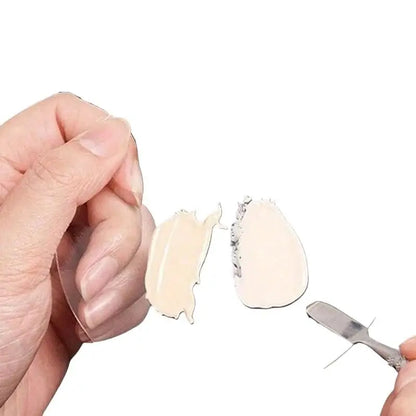2Pcs Transparent Acrylic Makeup Palette Liquid Foundation Mixing Cream Manual Cosmetic Beauty Makeup Mixer Beauty Tool
