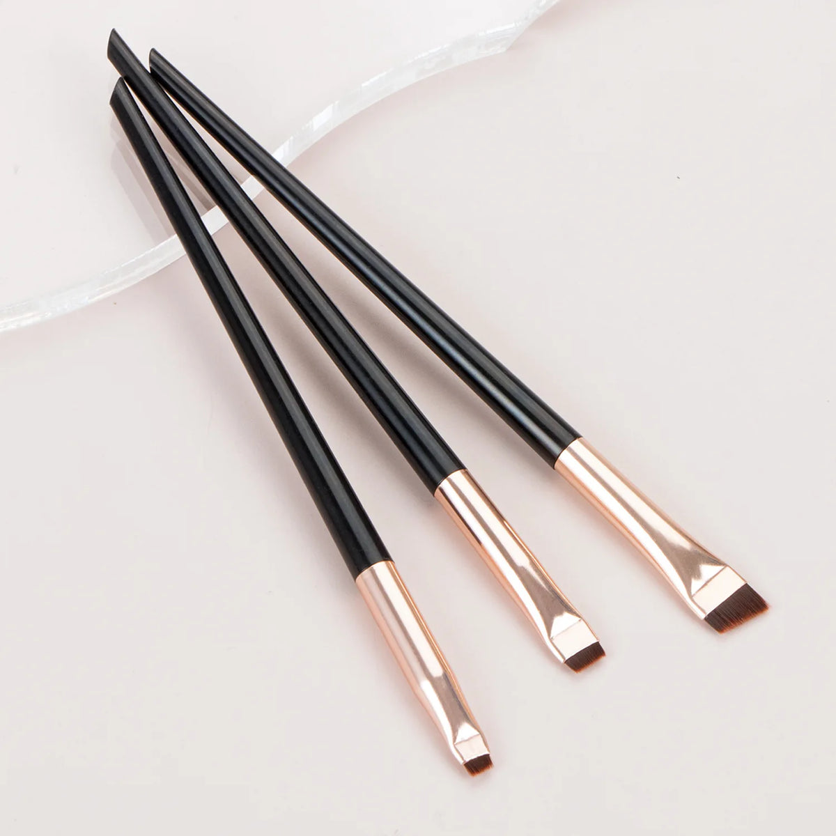 Eyeliner Brush Brow Tint Brushes Eyebrow Brushes Set Fine Angled Point Angled Slanted Tinting Ultra Thin Flat Makeup Premium Eye