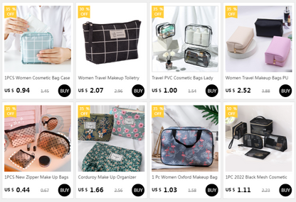 Transparent Pretty Makeup Bags Fashion Laser Travel Cosmetic Bag Toiletry Brush Bags Organizer Necessary Case Wash Make Up Box