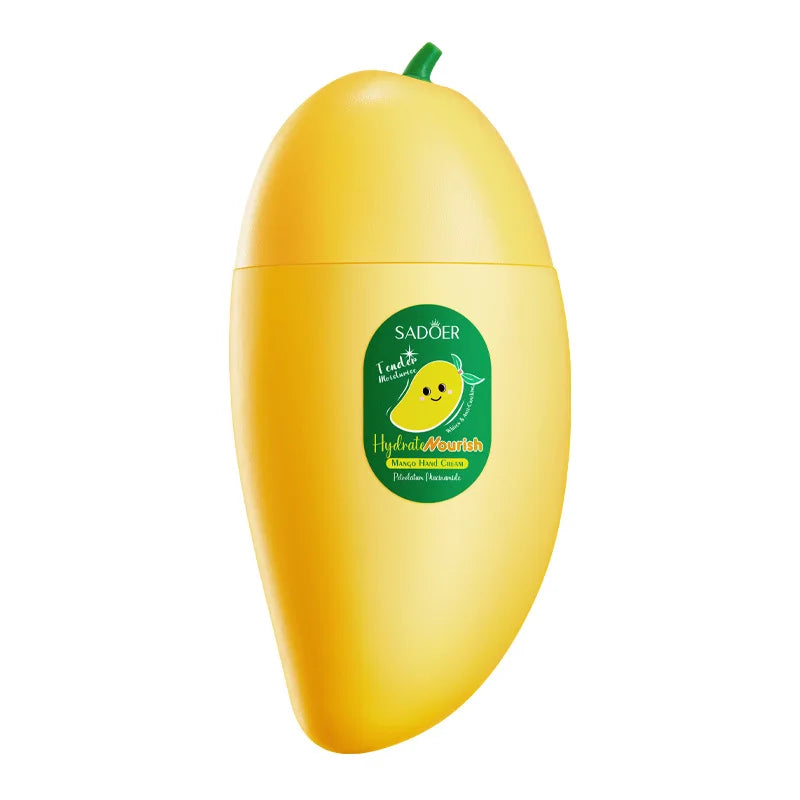 SADOER Mango Peach Aloe Vera Lemon Hand Cream Fruit Moisturizing Shape Brightening Repairing Hand Creams For Hand Care