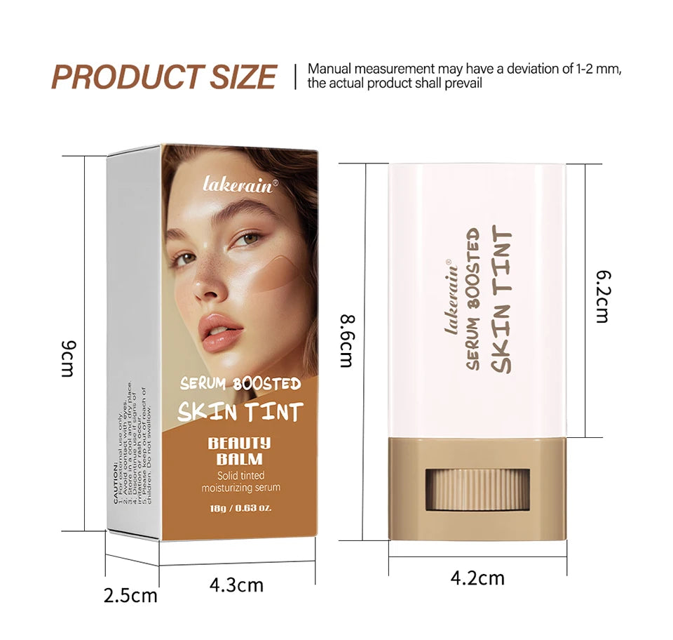 Blur Magnet Primer & Eraser Foundation Stick Long Lasting Pore Minimizing Smooth Face Makeup Oil Control Matte Christmas Gift