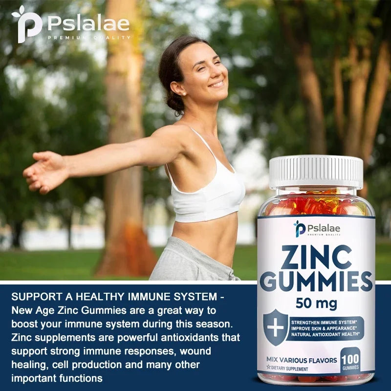 Zinc Gummies - Supports Cognitive Performance, Mood and Energy Levels and Promotes Healthy SleepSupplements