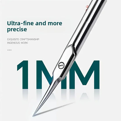 Stainless Steel Cuticle Nippers Ingrown Nail Clippers Curved Eagle Hook Beauty Scissors Manicure Tools Curved Blade Design