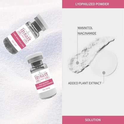 Niacinamide Oligopeptide VC Lyophilized Powder Face Serum Anti Aging Brightening Moisturizing Essence for All Skin Skincare