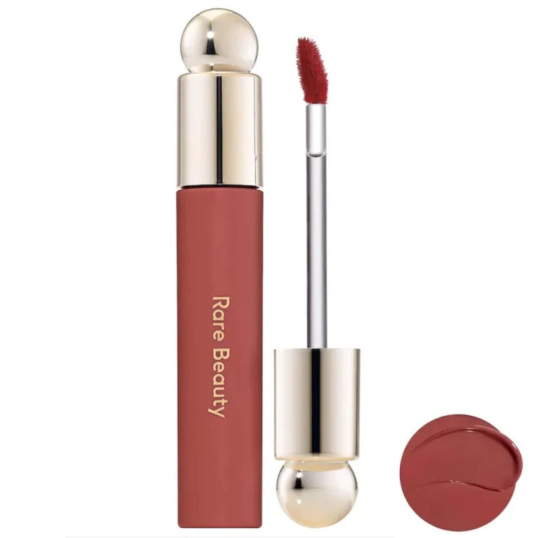 Rare Beauty Shimmering Hydrating Lipstick Lip Gloss Easy To Apply Blush Brightening Highlighter To Enhance Facial Details Makeup