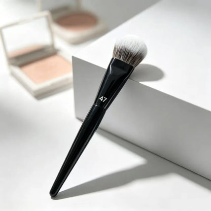 1/2/3Pcs 47 Professional Foundation Brush Angled Cosmetic Tool for Liquid Cream Blending Blush & Makeup Shadow - Broom Design