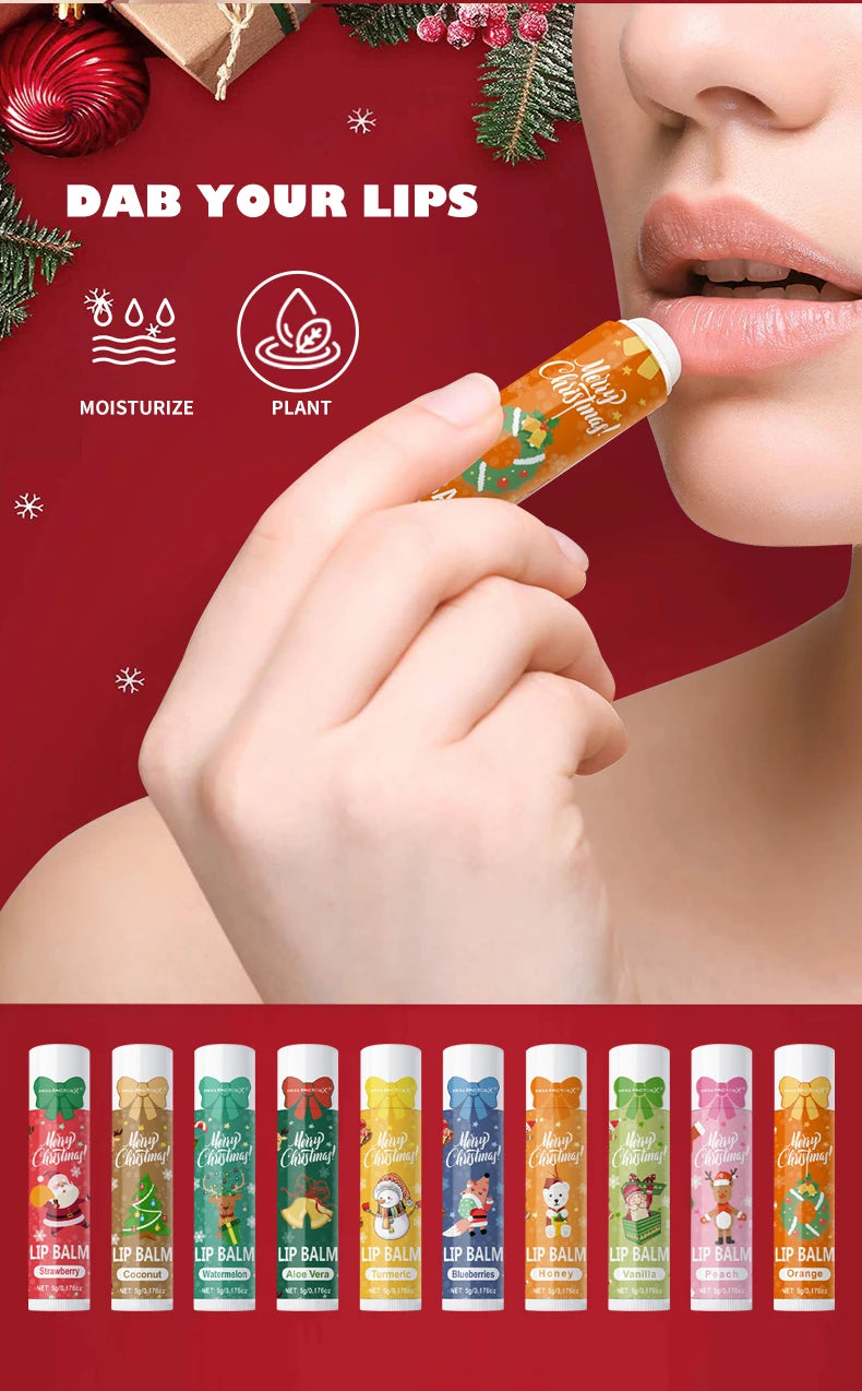 30 Sets per Box. Assorted Moisturizing Lip Balms and Hand Creams. Perfect for Christmas Giveaways and New Year Gifts.