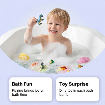 Dinosaur Egg Bath Toys Inside Surprise Toys Rich Bubble Funny Shower Relaxing Colorful Bath Experience Kids Friendly Kids Gifts