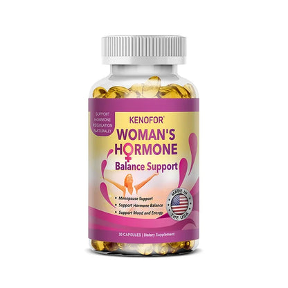 Menopause Relief for Women Hot Flashes Night Sweats & Improve Mood, Support Women's Health, 120 Capsules