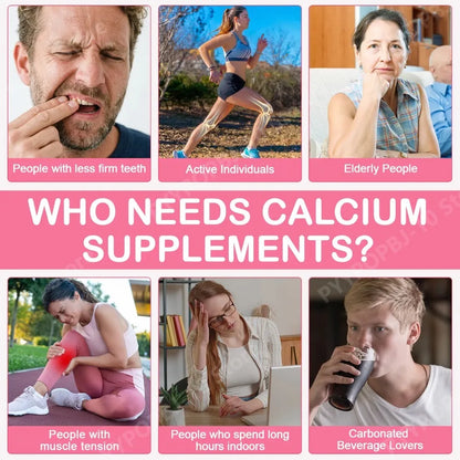 Calcium 1200mg D3 K2 B12 Softgels for Bone Strength, Teeth, Muscle, Heart & Immune Health, Gluten Free & Non-GMO, 120 Softgels
