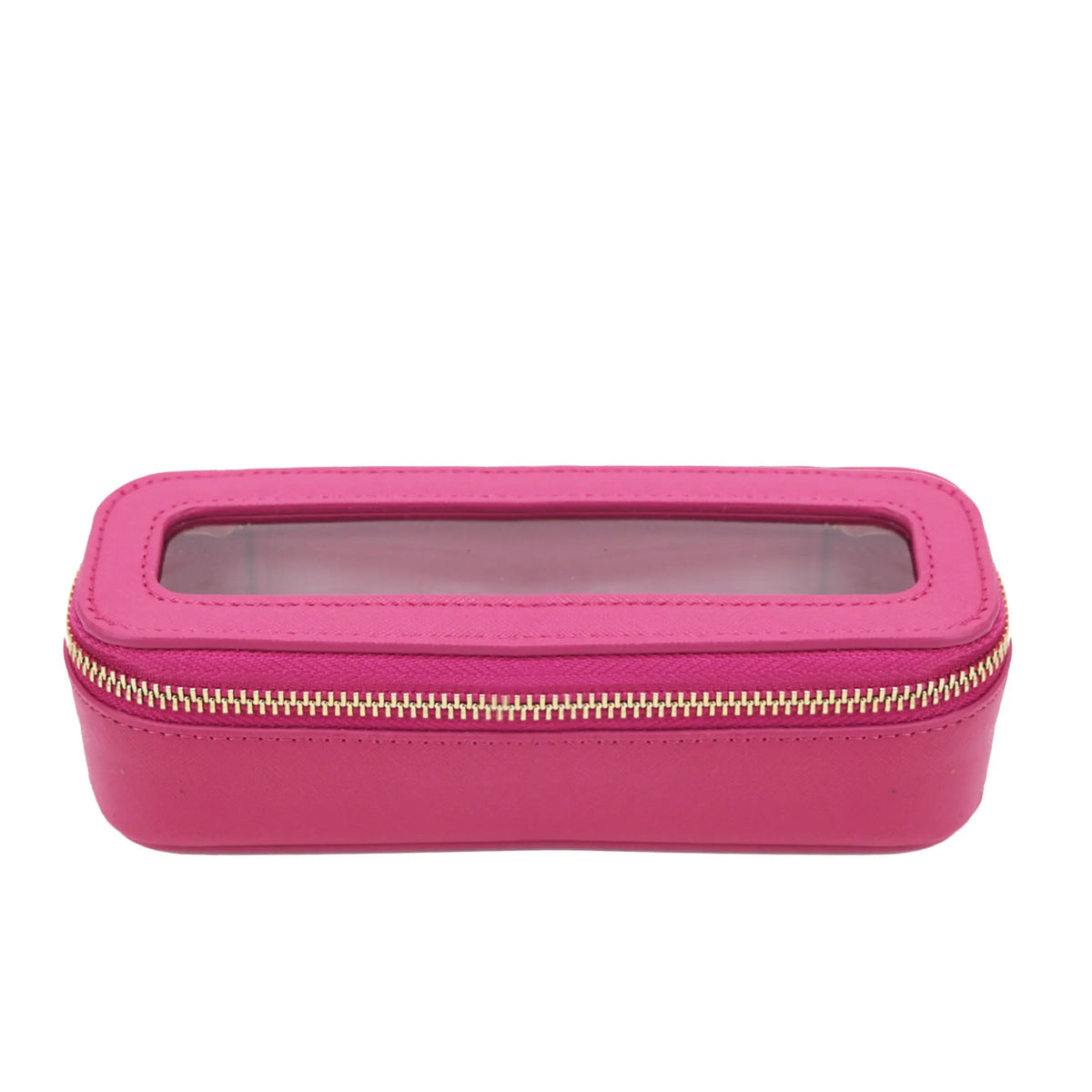 Customized Letters Colorful Classic Saffiano Portable Travel Clear PVC Cosmetic Bag TPU Wash Bag Makeup Brush Storage Bag Gift