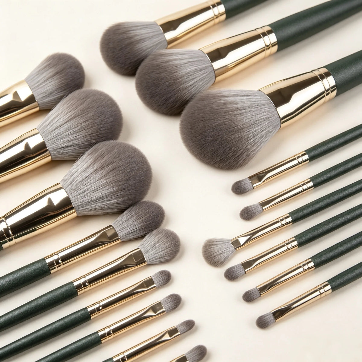 14‑Piece Makeup Brush Kit Professional Cosmetic Brushes Set for Eyeshadow Concealer Blush Multipurpose Beauty Tools