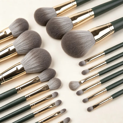 14‑Piece Makeup Brush Kit Professional Cosmetic Brushes Set for Eyeshadow Concealer Blush Multipurpose Beauty Tools