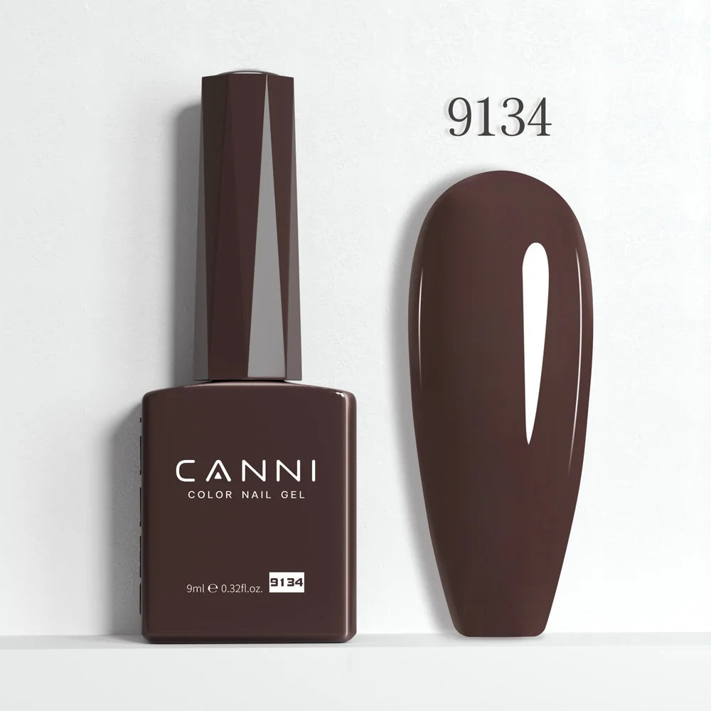 CANNI Gel Nail Polish TPO/HEMA FREE Gorgeous Christmas Red Color Winter Nails Full Coverage Soak Off UV LED Semi Permanent Gel