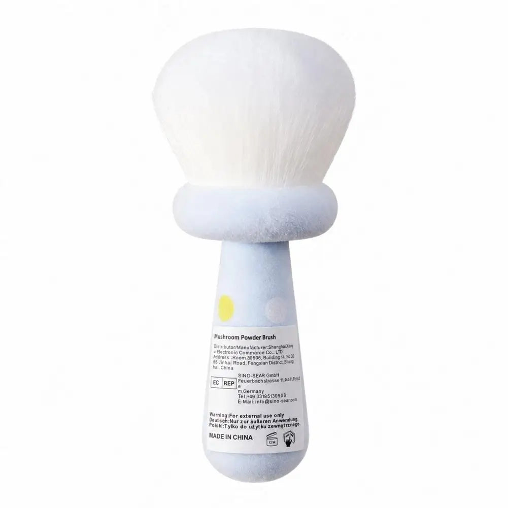 Cute Mushroom Powder Brush Blusher Brush Nail Dust Brush Makeup Brush Blusher Brush Nail Dust Brush Makeup Brush