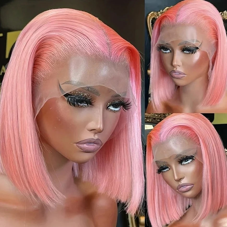 613 Blonde 13x4 Hd Lace Front Wig Layered Straight Natural Hairline Glueless Synthetic High Quality Cheap Lace Wig For Women
