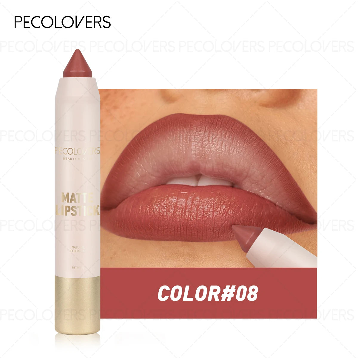 Lip Liner, Depicts Lip Contours, Plumps Lips, Suitable for A Variety of Makeup Looks, Waterproof, Lip Cosmetics