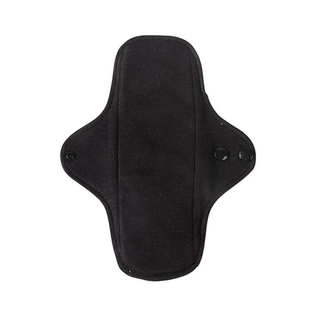 Anti-Slip Washable Menstrual Cloth Pads Seamless Pure Cotton Sanitary Napkin Soft Breathable Panty Liner Night