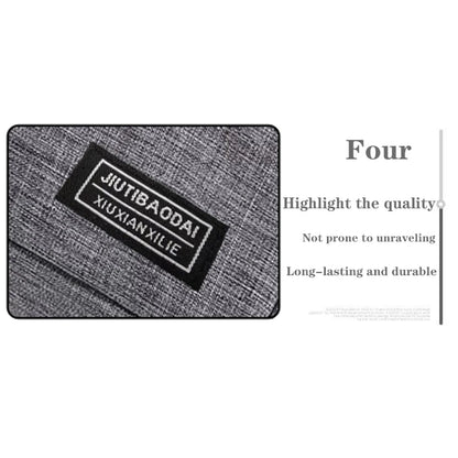 Durable Oxford Makeup Storage Pouch Waterproof Hand‑held Travel Toiletry Bag Multi‑pocket Cosmetic Organizer For Trip