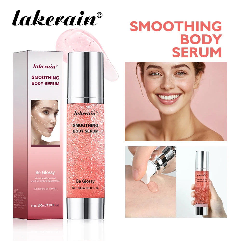 Smoothing Body Serum Face Serum Moisturizing brightning Vitamin E Hyaluronic Acid Facial Serum Shrink Pores BGlossy Body Serum