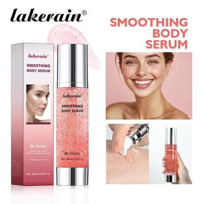 Smoothing Body Serum Face Serum Moisturizing brightning Vitamin E Hyaluronic Acid Facial Serum Shrink Pores BGlossy Body Serum
