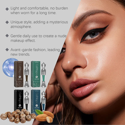 Waterproof Eyeliner Pencil Long-Lasting Smudge Proof Quick Dry Rich Color Sensitive Skin Sweatproof Safe Portable Silky Eyeliner