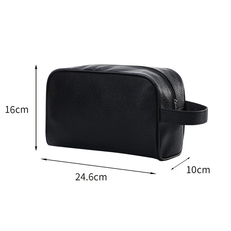 Cosmetic Bags Women Fashion Solid Color Handheld Wash Makeup Bag Ladies Portable Travel Storage Lipstick Organiser Bags