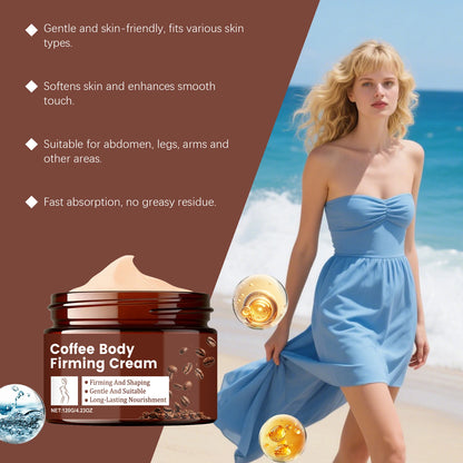 Firming Body Cream Anti Cellulite Tighten Skin Lifting Non-greasy Soften Sculpting Shaping Body Care Coffee Cream Moisturizer