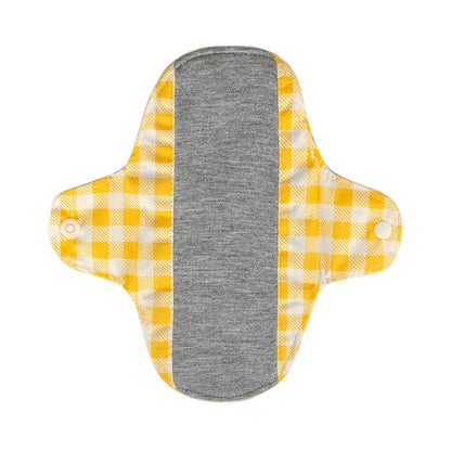 Graphene Reusable Sanitary Pads Leak Proof Fast Absorbent Washable Sanitary Napkins with Waterproof Layer Soft Panty Liner
