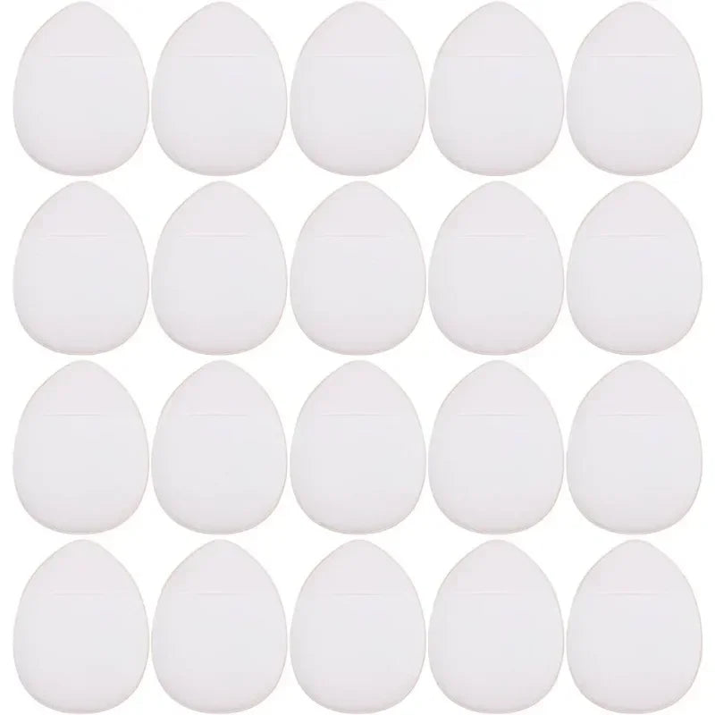 20 pcs Finger Air Cushion Sponge Powder Puff Set Makeup Foundation Concealer Blending Puff Wholesale